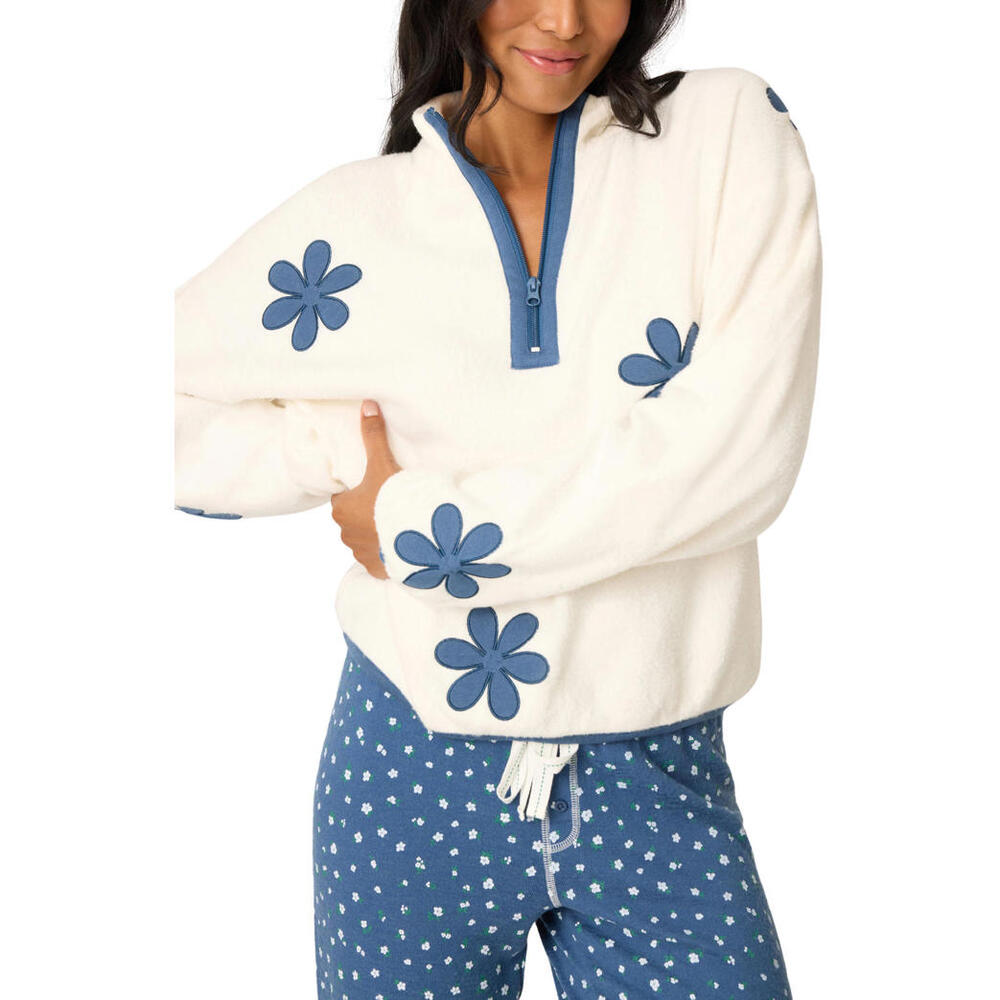 NWT! PJ Salvage Cozy Life Pullover Size X-Small in Natural